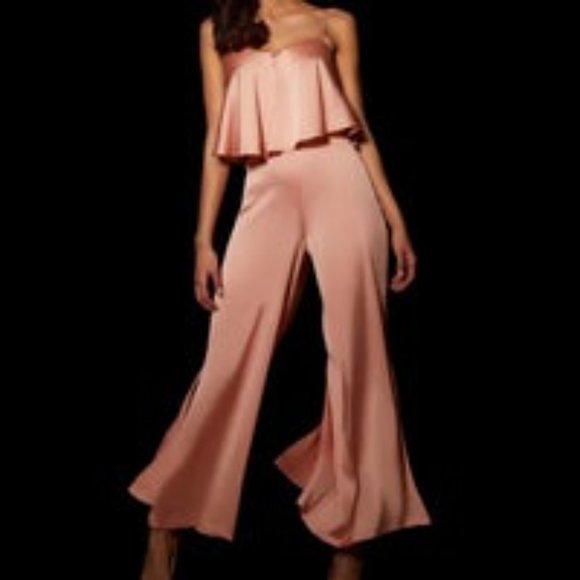 NWT Honey Birdette Melissa Blush Pants size M - Picture 1 of 5
